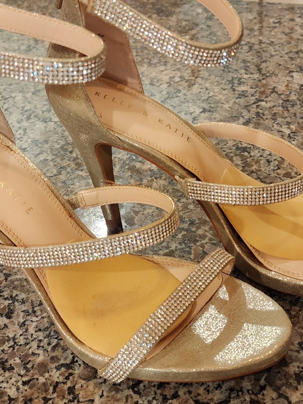 Stunning, formal heeled sandal